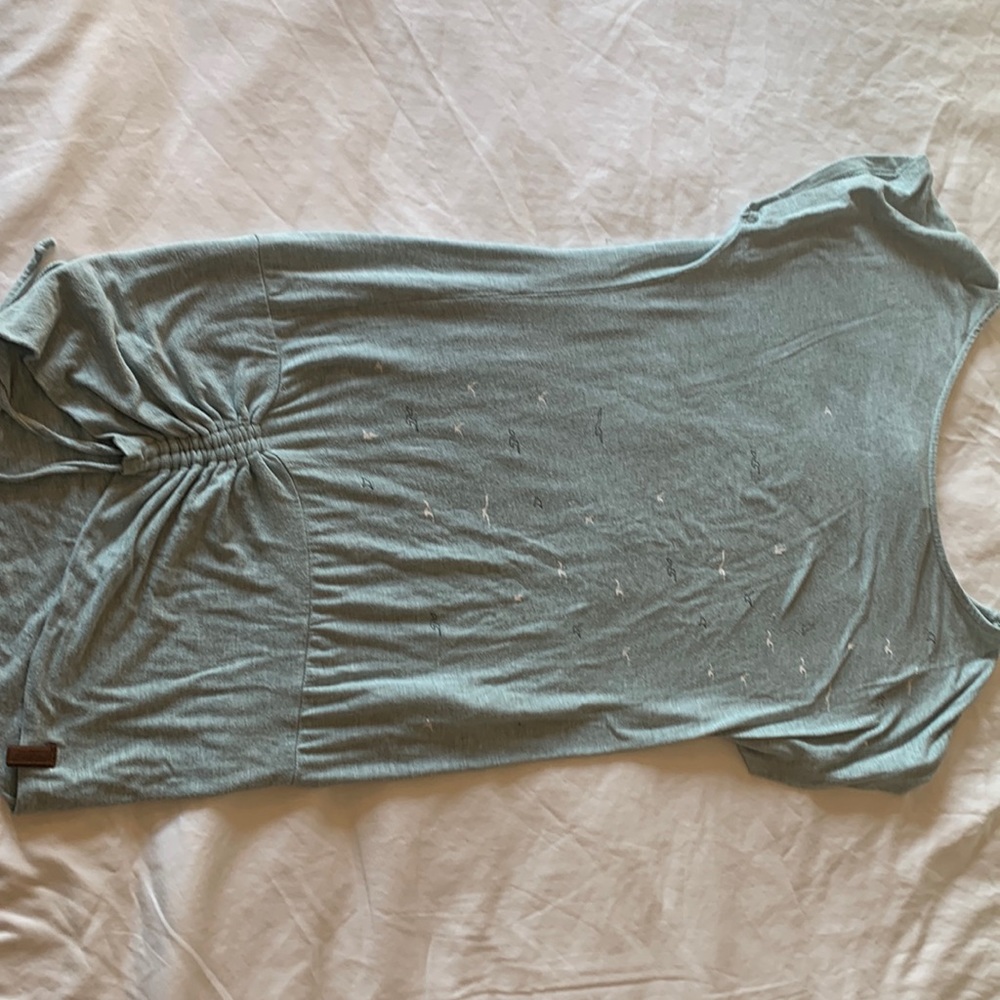 Naketano Tunic, light teal. Size S